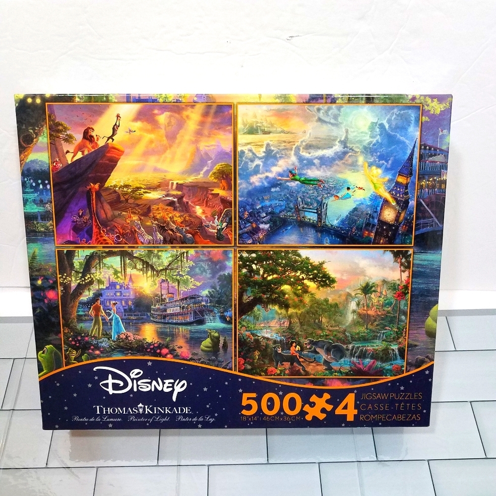 Disney Thomas Kinkade Puzzle 500 Piece NWT